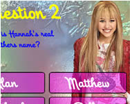 Hannah Montana trivia Hannah Montana játékok ingyen