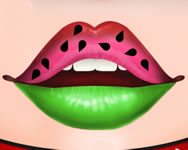 Hannah Montana - Cute lip design for Marinette