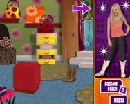Rock star fashion challenge Hannah Montana HTML5 játék